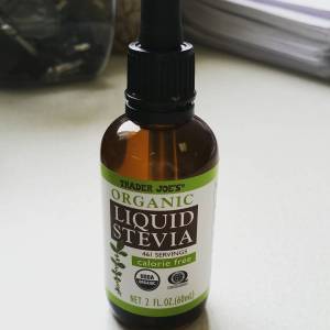 Trader Joe's Liquid Stevia - Instagram @rhonda_writes